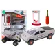Set of Modern Car with Quad for Disassembly DIY Gray Žaisliniai automobiliai