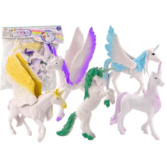 Vienaragių ir Pegaso figūrėlių rinkinys Lėlės ir žaidimų rinkiniai
