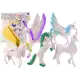 Vienaragių ir Pegaso figūrėlių rinkinys Lėlės ir žaidimų rinkiniai