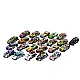 Set of springs for cars, powered cars, colorful, 50 pieces Žaisliniai automobiliai