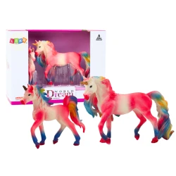 Kolekcinės rožinės vienaragių figurėlės