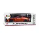 Sports Car Metal Friction Drive Openable Elements 1:24 Orange Žaisliniai automobiliai