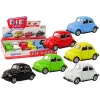 Spring Spring With Friction Drive Beetle Passenger Car 6 Colors Žaisliniai automobiliai
