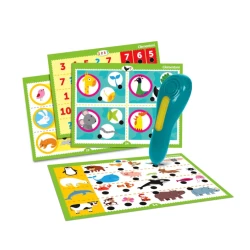 Žaidimas gyvūnai su kalbančiu rašikliu, lenkų Kalbos Clementoni 50781