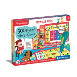 Kalbantis rašiklis raidžių ir žodžių žaidimas, lenkų kalba Clementoni 50780