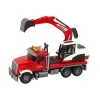 Truck With Excavator Tractor Excavator Sound Lights Žaisliniai automobiliai