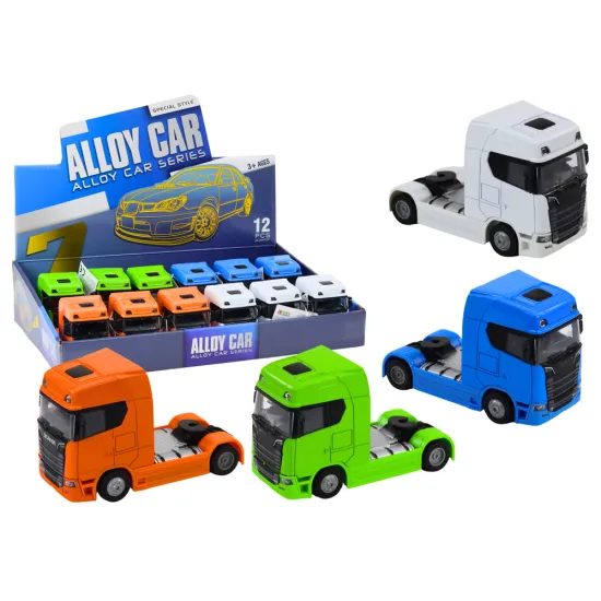 Truck Without Semi-Trailer 1:32 Metal Lights Sounds Drive Leluautot