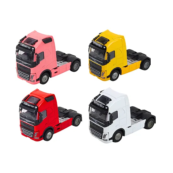 Truck Without Trailer 1:32 Tilting Metal Canopy Lights Sounds Drive Žaisliniai automobiliai