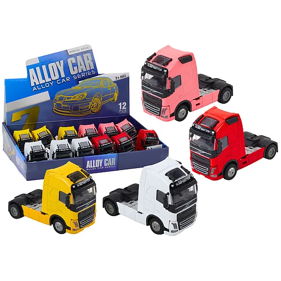 Truck Without Trailer 1:32 Tilting Metal Canopy Lights Sounds Drive Žaisliniai automobiliai