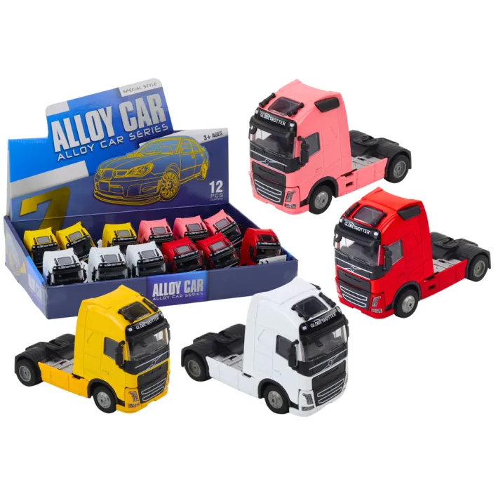 Truck Without Trailer 1:32 Tilting Metal Canopy Lights Sounds Drive Žaisliniai automobiliai