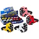 Truck Without Trailer 1:32 Tilting Metal Canopy Lights Sounds Drive Žaisliniai automobiliai