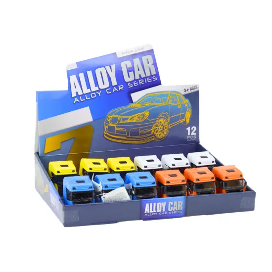 Truck Without Trailer 1:32 Tilting Metal Canopy Lights Sounds Drive Žaisliniai automobiliai