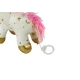 Unicorn Plush Sleeping Animal Lullaby White With Stars Set Pliušiniai žaislai