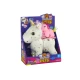 Unicorn Plush Sleeping Animal Lullaby White With Stars Set Pliušiniai žaislai
