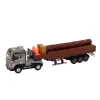 Wood Truck Truck Trailer 1:24 Wood Logs Sounds Lights Žaisliniai automobiliai