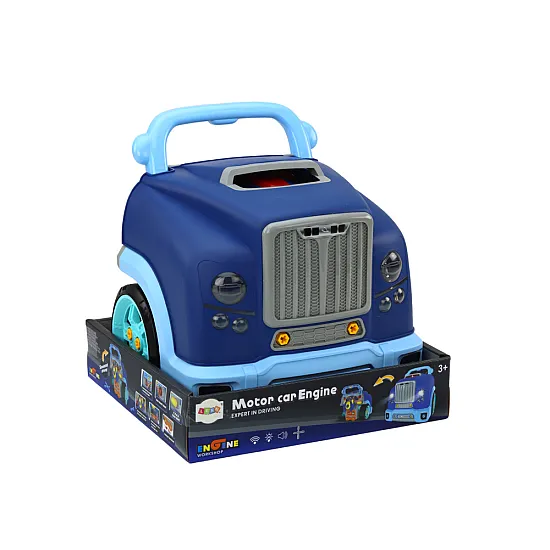 Workshop Engine Truck Disassembly DIY Kit Blue Working tools