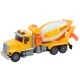 Yellow Concrete Mixer Truck With Friction Drive Light and Sound Effects Žaisliniai automobiliai