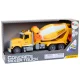 Yellow Concrete Mixer Truck With Friction Drive Light and Sound Effects Žaisliniai automobiliai