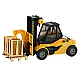 Yellow Forklift 1:16 Moving Forks Sounds Lights Samochody-zabawki