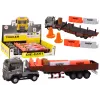 Truck With Trailer 1:24 TIR Car Truck Accessories Sounds Žaisliniai automobiliai