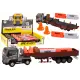 Truck With Trailer 1:24 TIR Car Truck Accessories Sounds Žaisliniai automobiliai