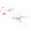 RC dronas Z3 720P kamera balta Radijo bangomis valdomi žaislai