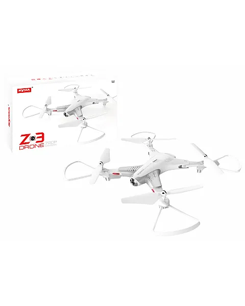 RC dronas Z3 720P kamera balta