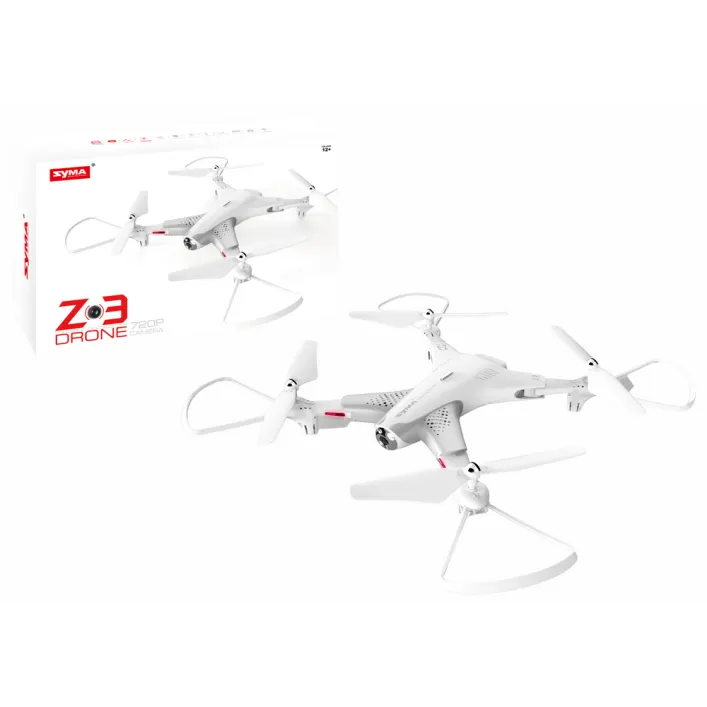 RC dronas Z3 720P kamera balta Radijo bangomis valdomi žaislai