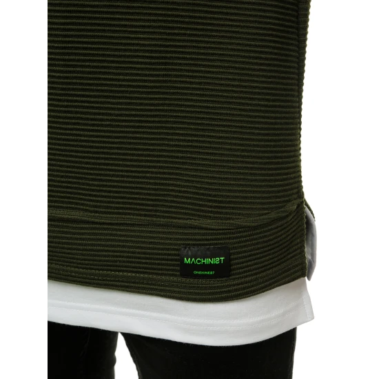 Stilinga vyriška palaidinė žalia Mumet Džemperiai