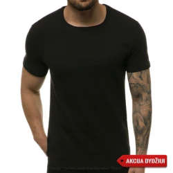 Vyriški juodi marškinėliai Black