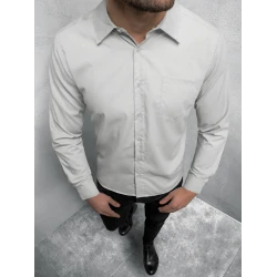 Pilki marškiniai vyrams Elegance