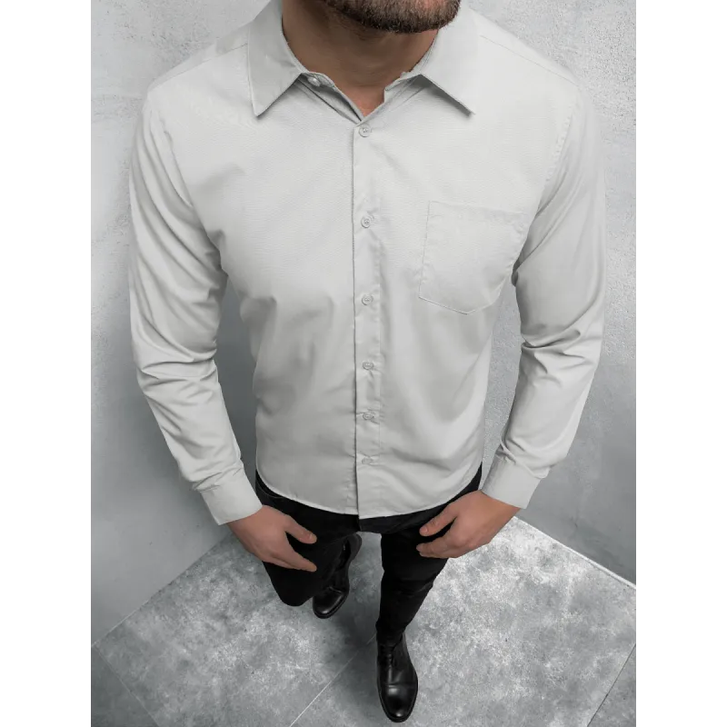 Pilki marškiniai vyrams Elegance JS/HH038/3