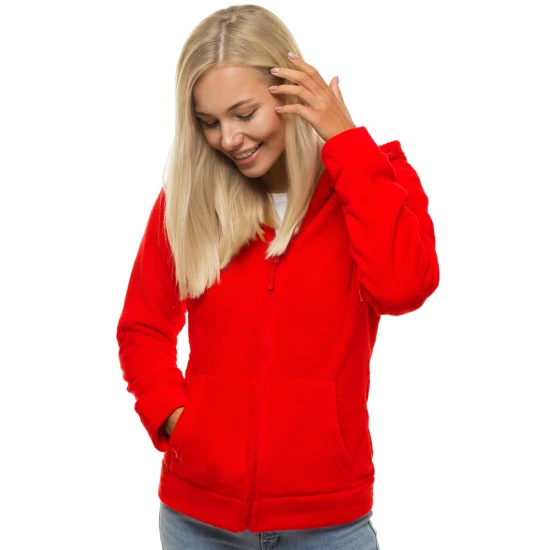 Moteriškas raudonas megztinis Moli JS/HH004/5