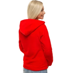 Moteriškas raudonas megztinis Moli