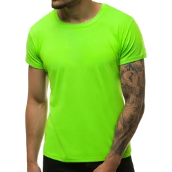 Žali neoniniai vyriški marškinėliai Lika