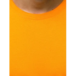 Vyriški marškinėliai šviesiai oranžinės spalvos Loget