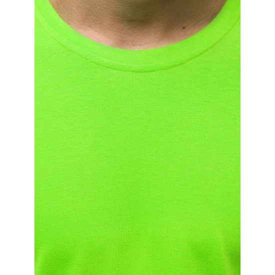 Vyriški marškinėliai šviesiai žalios spalvos Loget JS/712005/31