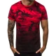 Raudoni kamufliažiniai marškinėliai Burak