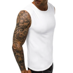 Berankoviai balti vyriški marškinėliai Look