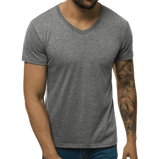 Vyriški tamsiai pilkos spalvos marškinėliai Dimel JS/712007