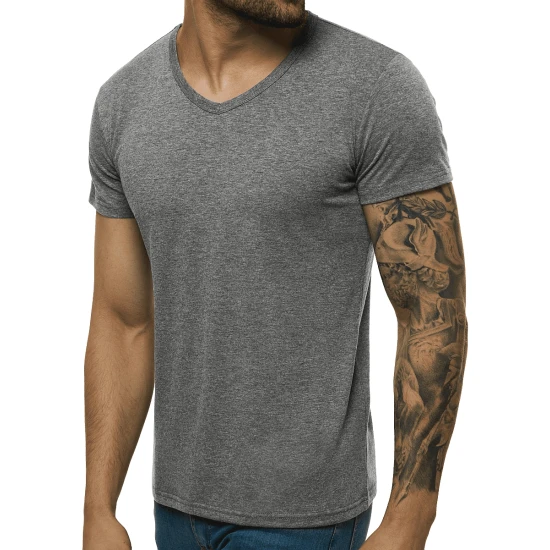 Vyriški tamsiai pilkos spalvos marškinėliai Dimel JS/712007