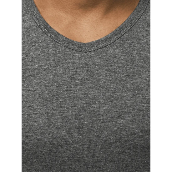 Vyriški tamsiai pilkos spalvos marškinėliai Dimel JS/712007