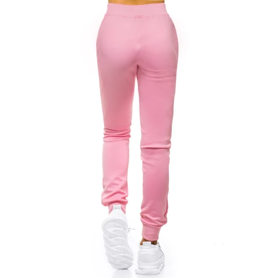 Išpardavimas: rožinės moteriškos laisvalaikio kelnės Ekol JS/JK88112-UY0655