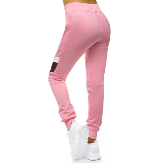Išpardavimas: rožinės moteriškos laisvalaikio kelnės Ekol JS/JK88112-UY0655
