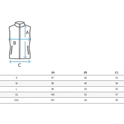 Moteriškas juoda liemenė su gobtuvu Visan