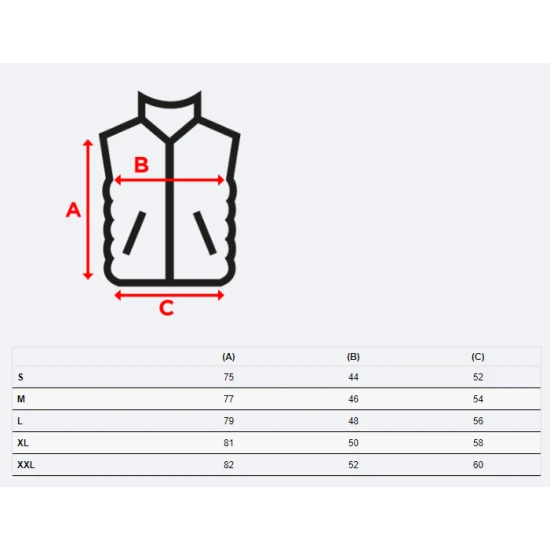 Raudonos spalvos dvipusė liemenė su gobtuvu Kristine TY2667