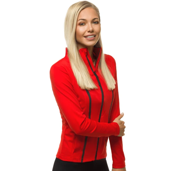 Moteriškas raudonas džemperis Sater JS/HH020/05 Premium