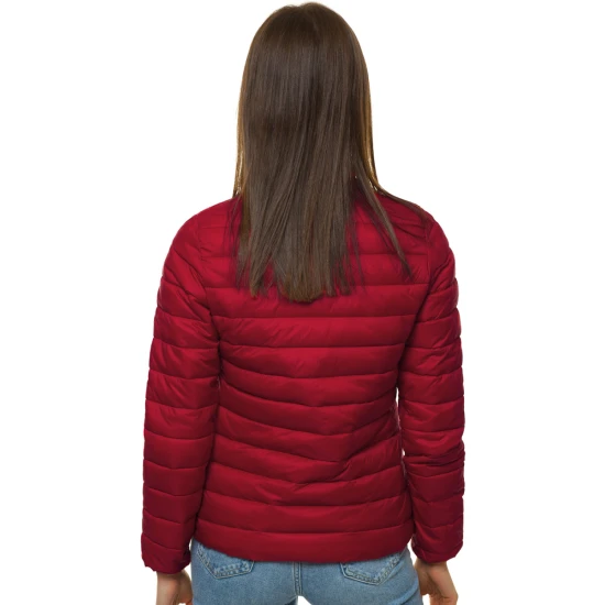 Bordo spalvos moteriška pavasarinė striukė Doli JB/JP1141