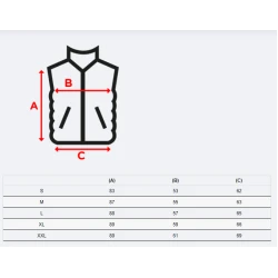 Mėlyna moteriška liemenė Lilit