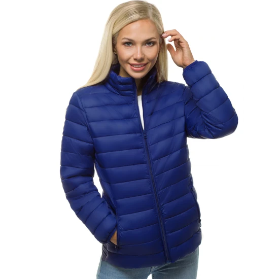 Moteriška tamsiai mėlyna Moteriškos striukės